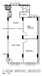 Blk 106 Eunos Vista (Bedok), HDB 3 Rooms #590292131